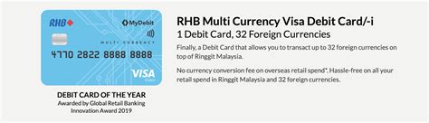 rhb debit card offers